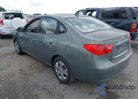 2009 Hyundai Elantra Gls from USA, damaged, VIN KMHDU46D99U758055